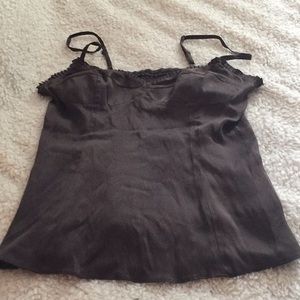 Rebecca Taylor brown camisole, sz 6